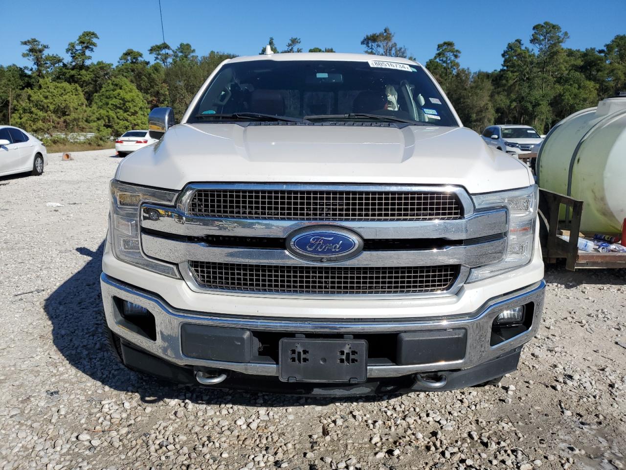 2018 Ford F-150 VIN 1FTEW1EGXJFA43954 Copart auction photo, side / minor dent/scratches damage thumbnail 5