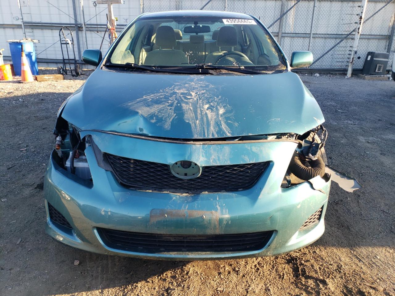 2010 Toyota Corolla VIN 2T1BU4EE6AC472249 Copart auction photo, front end / minor dent/scratches damage thumbnail 5
