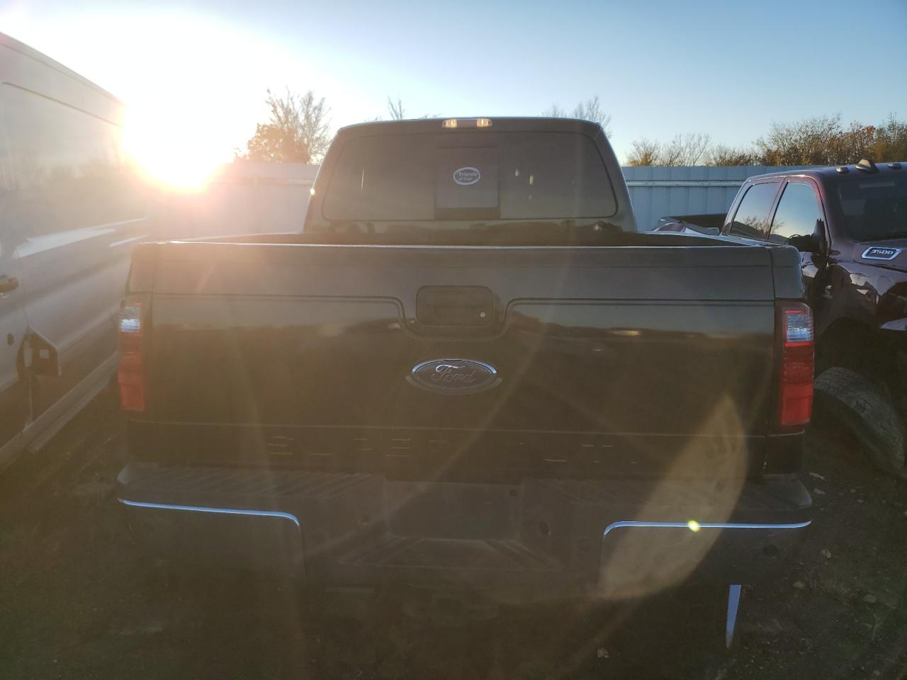 2012 Ford F350 VIN 1FT8W3BT1CED14208 Copart auction photo, side / rear end damage thumbnail 10
