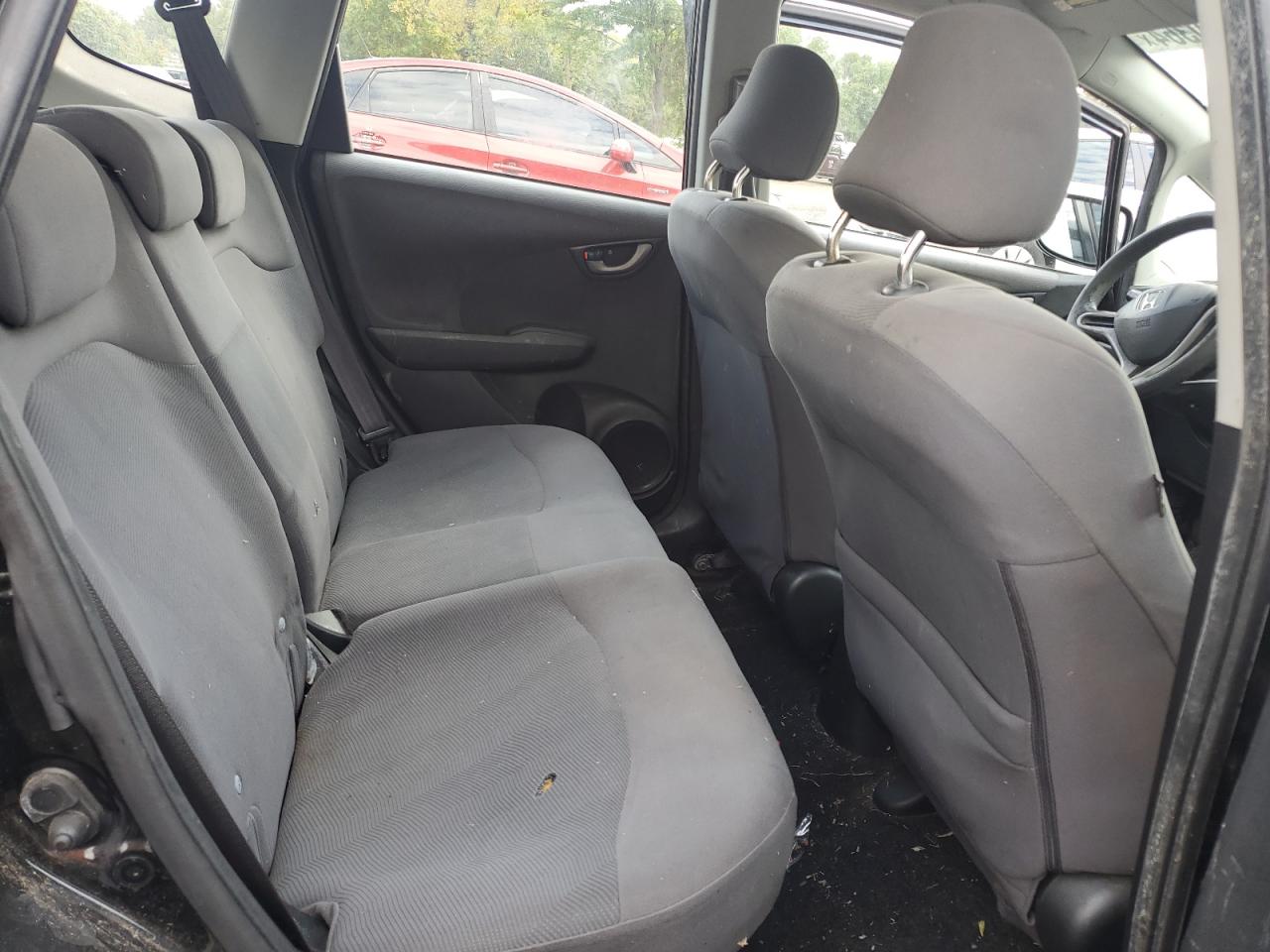 2010 Honda Fit VIN JHMGE8H2XAC037897 Copart auction photo, side / front end damage thumbnail 10