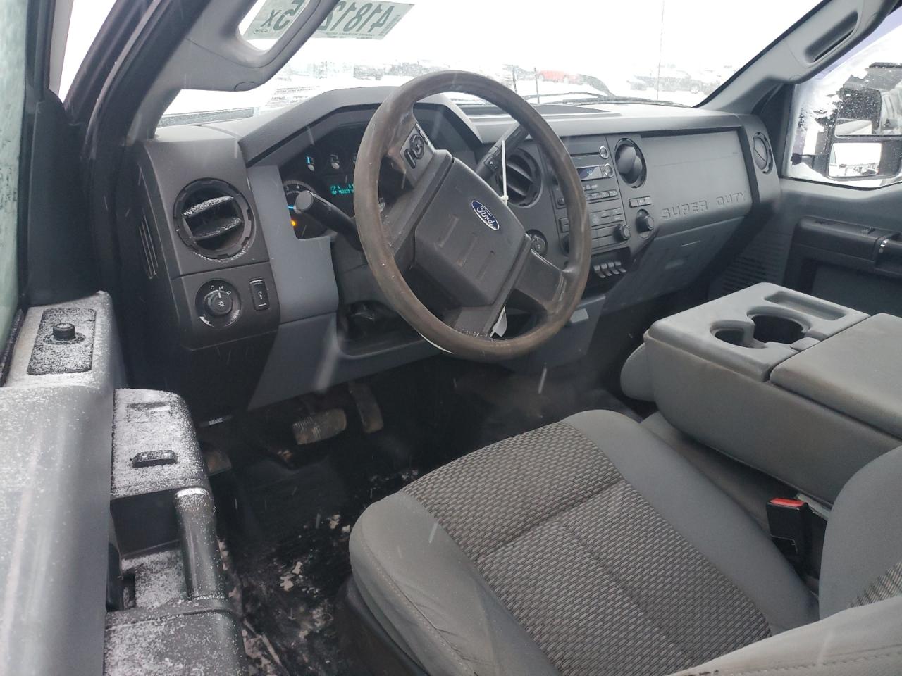 2012 Ford F250 VIN 1FTBF2B64CEC58386 Copart auction photo, front end / side damage thumbnail 8