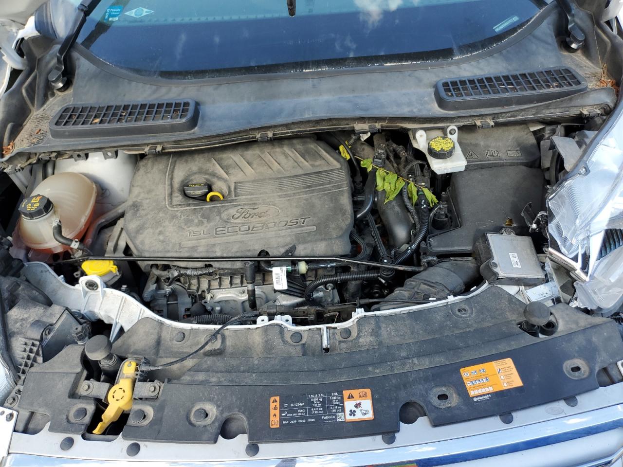 2017 Ford Escape VIN 1FMCU9GDXHUC17571 Copart auction photo, front end damage thumbnail 13