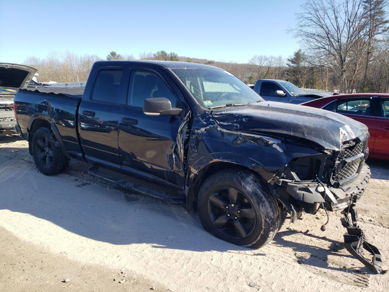 2016 RAM 1500 VIN 1C6RR7FT2GS123473 Copart auction photo, front end damage thumbnail 4