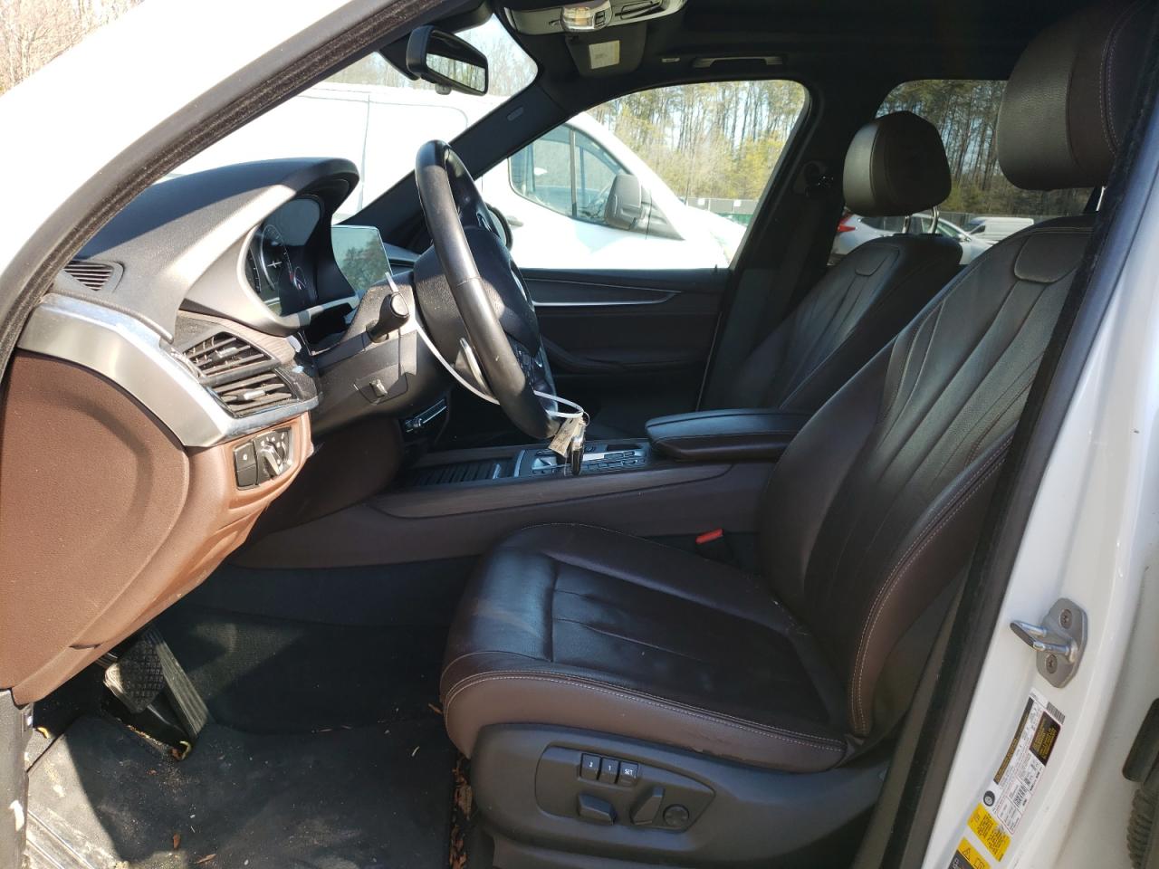 2018 BMW X5 VIN 5UXKT0C55J0V99078 Copart auction photo, front end damage thumbnail 7