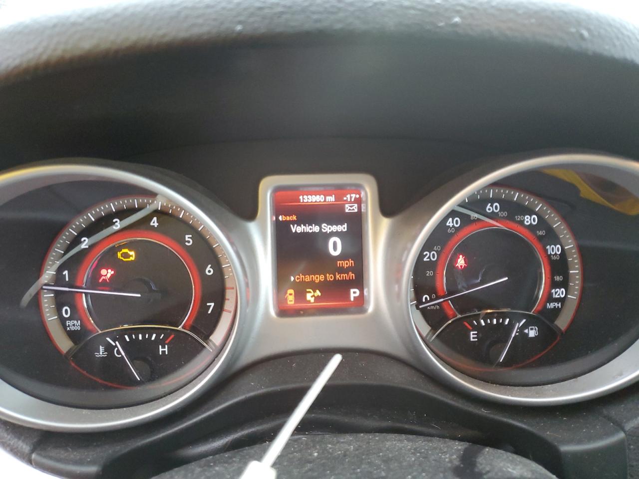 2014 Dodge Journey VIN 3C4PDCBG9ET144154 Copart auction photo, front end damage thumbnail 9