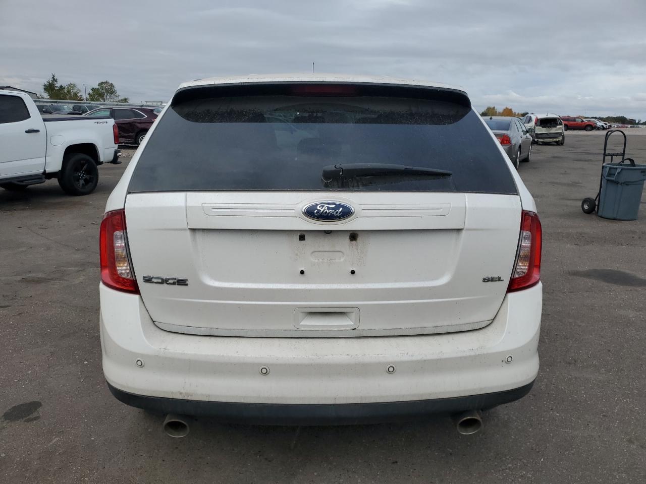 2014 Ford Edge VIN 2FMDK3JC3EBA72494 Copart auction photo, front end damage thumbnail 6