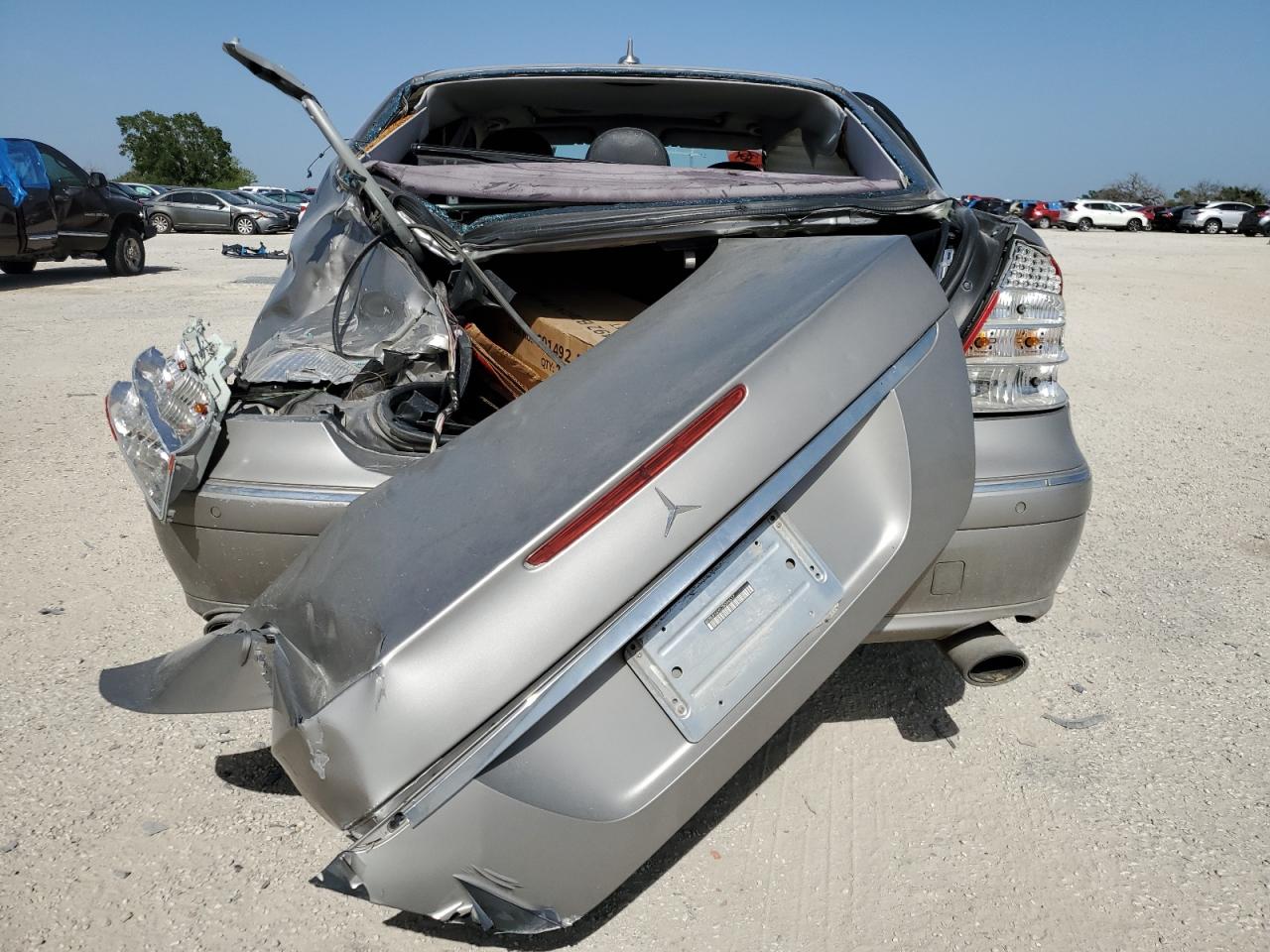 2007 Mercedes-Benz E-klasse VIN WDBUF56X57B094617 Copart auction photo, rear end / side damage thumbnail 6