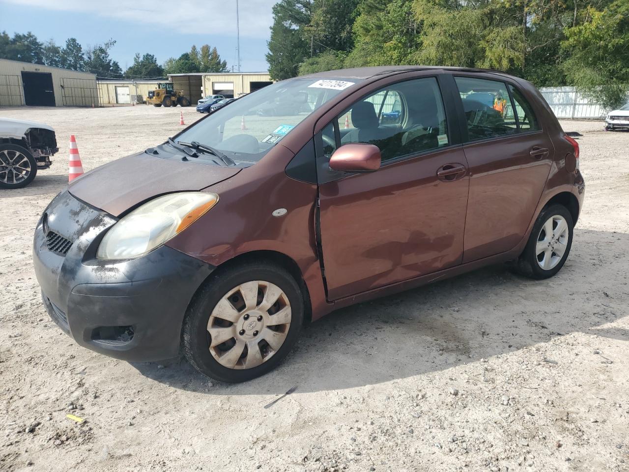 2010 Toyota Yaris VIN JTDKT4K36A5302525