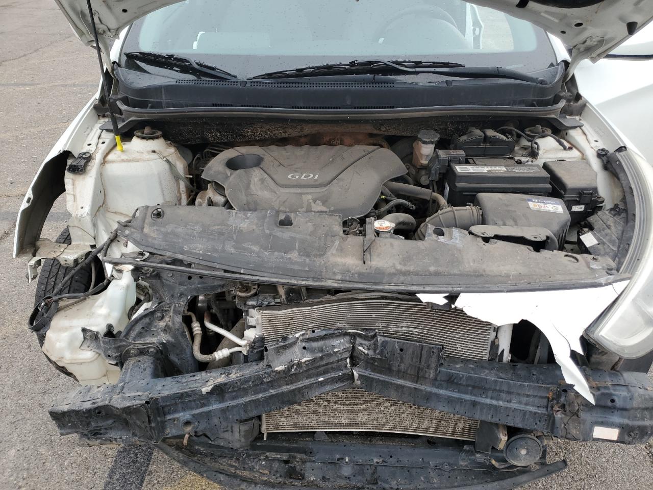 2015 Hyundai Accent VIN KMHCT4AE9FU907316 Copart auction photo, front end damage thumbnail 12