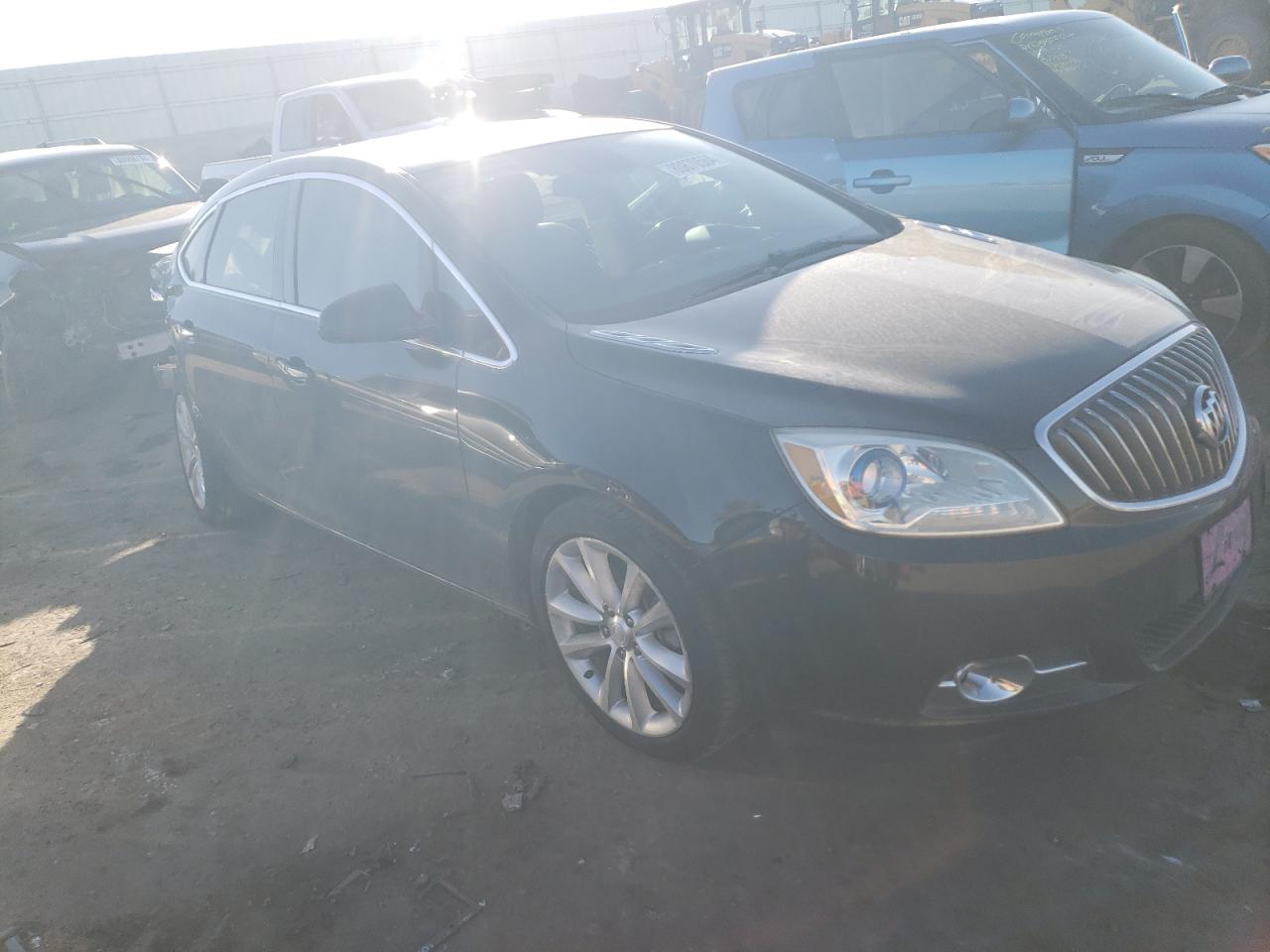 2013 Buick Verano VIN 1G4PP5SK0D4219055 Copart auction photo, rear end damage thumbnail 4