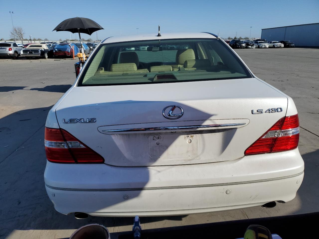 2004 Lexus LS VIN JTHBN36F840129339 Copart auction photo, mechanical damage thumbnail 6
