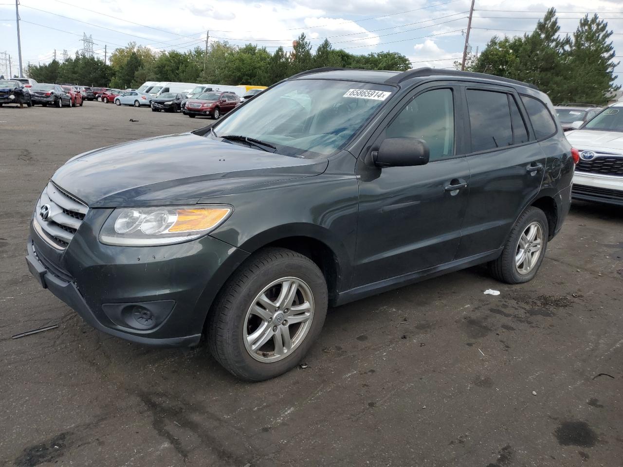 2012 Hyundai Santa Fe VIN 5XYZGDAB9CG107959