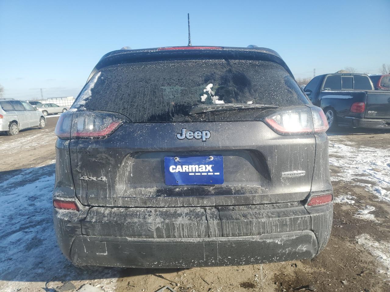 2019 Jeep Grand Cherokee VIN 1C4PJMLB7KD258494 Copart auction photo, front end / side damage thumbnail 6