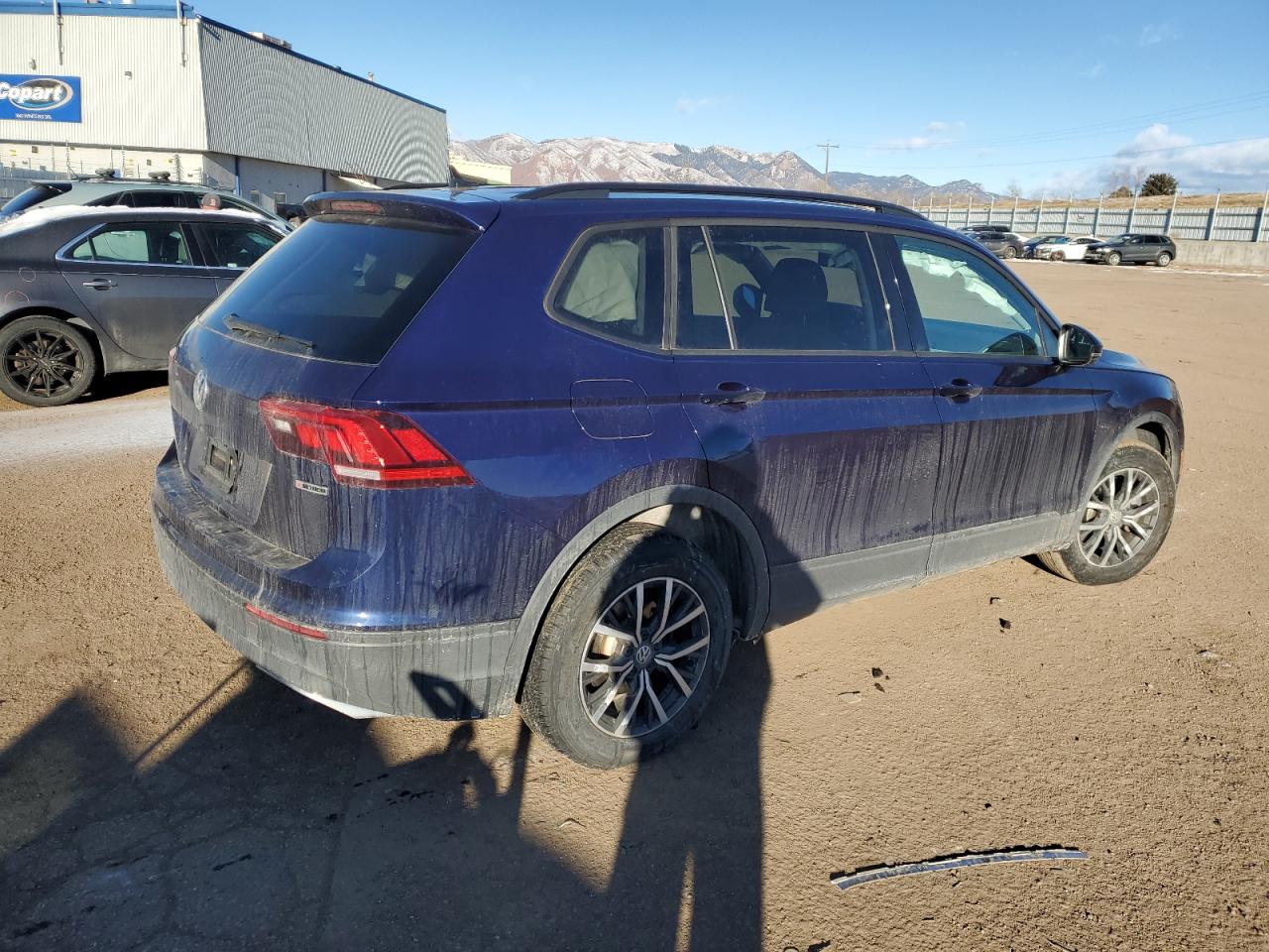 2021 Volkswagen Tiguan VIN 3VV0B7AX7MM041535 Copart auction photo, front end damage thumbnail 3
