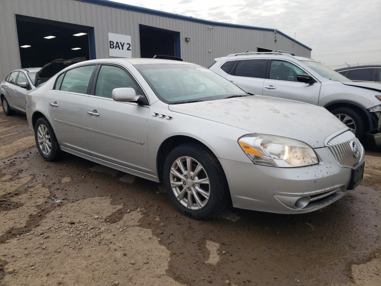 2010 Buick Lucerne VIN 1G4HA5EM0AU126728 Copart auction photo, front end damage thumbnail 4