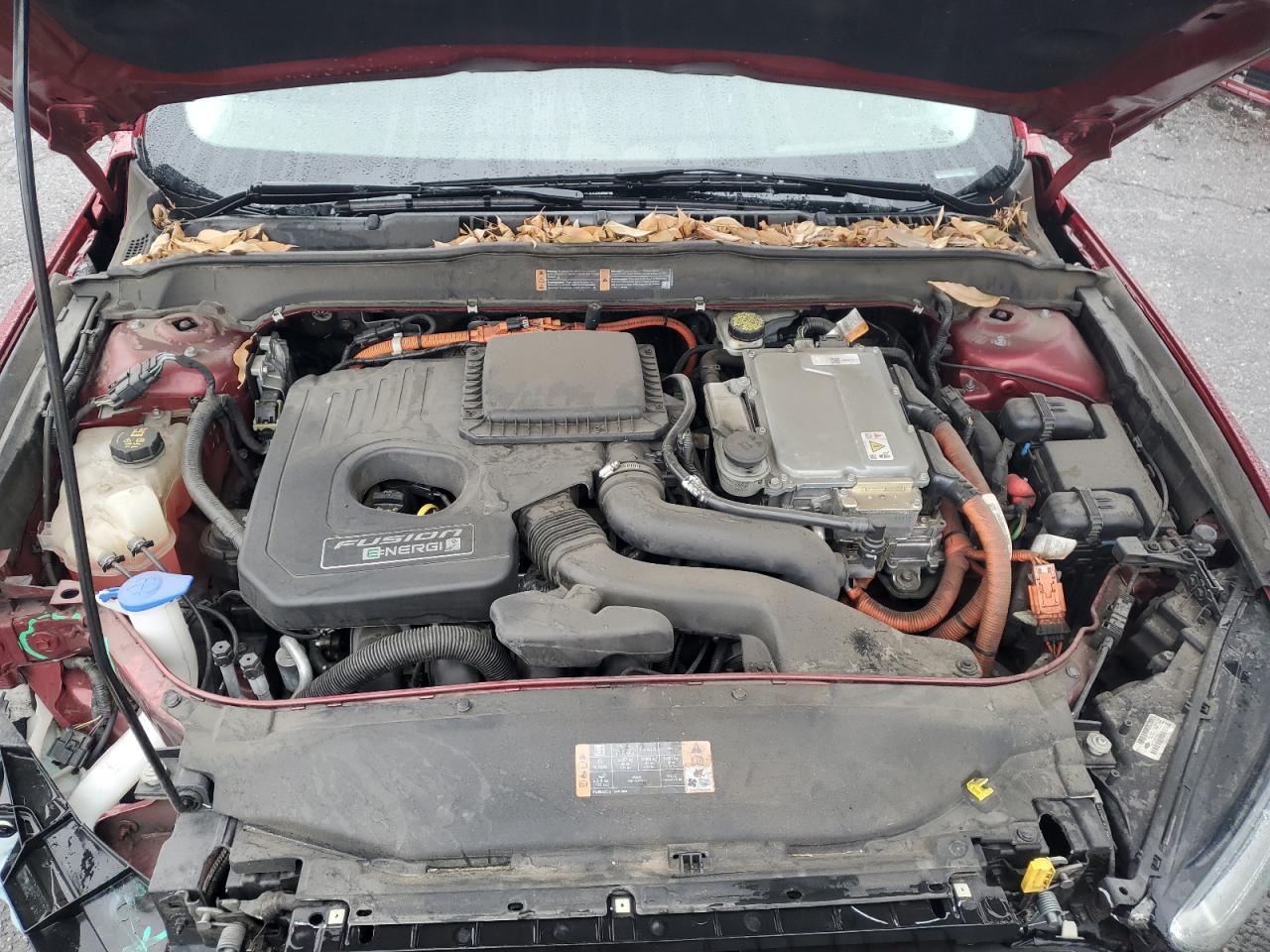 2016 Ford Fusion VIN 3FA6P0SUXGR304622 Copart auction photo, front end damage thumbnail 13
