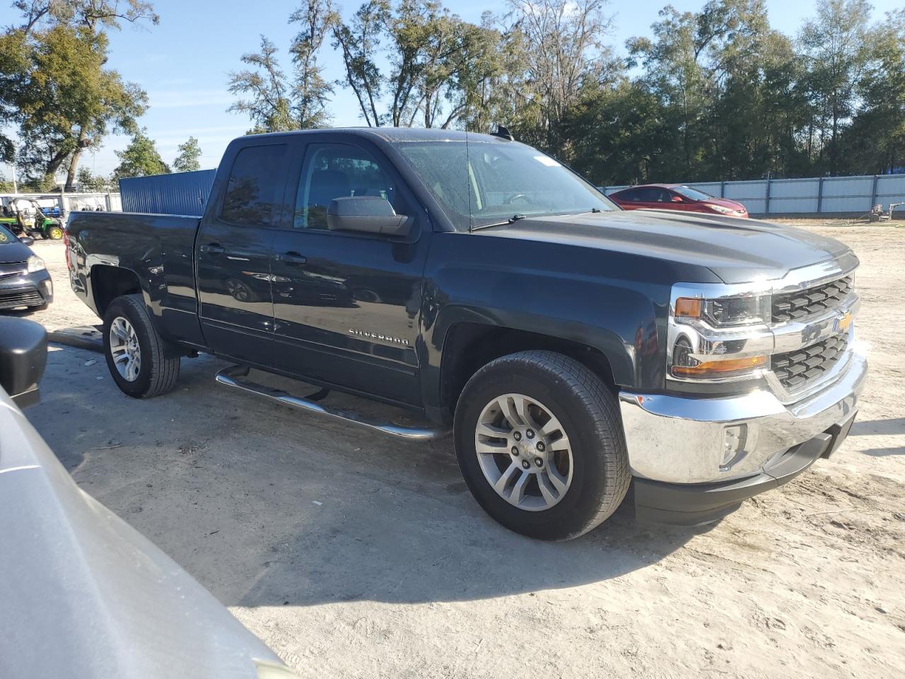 2018 Chevrolet Silverado VIN 2GCRCREC5J1108013 Copart auction photo, rear end damage thumbnail 4