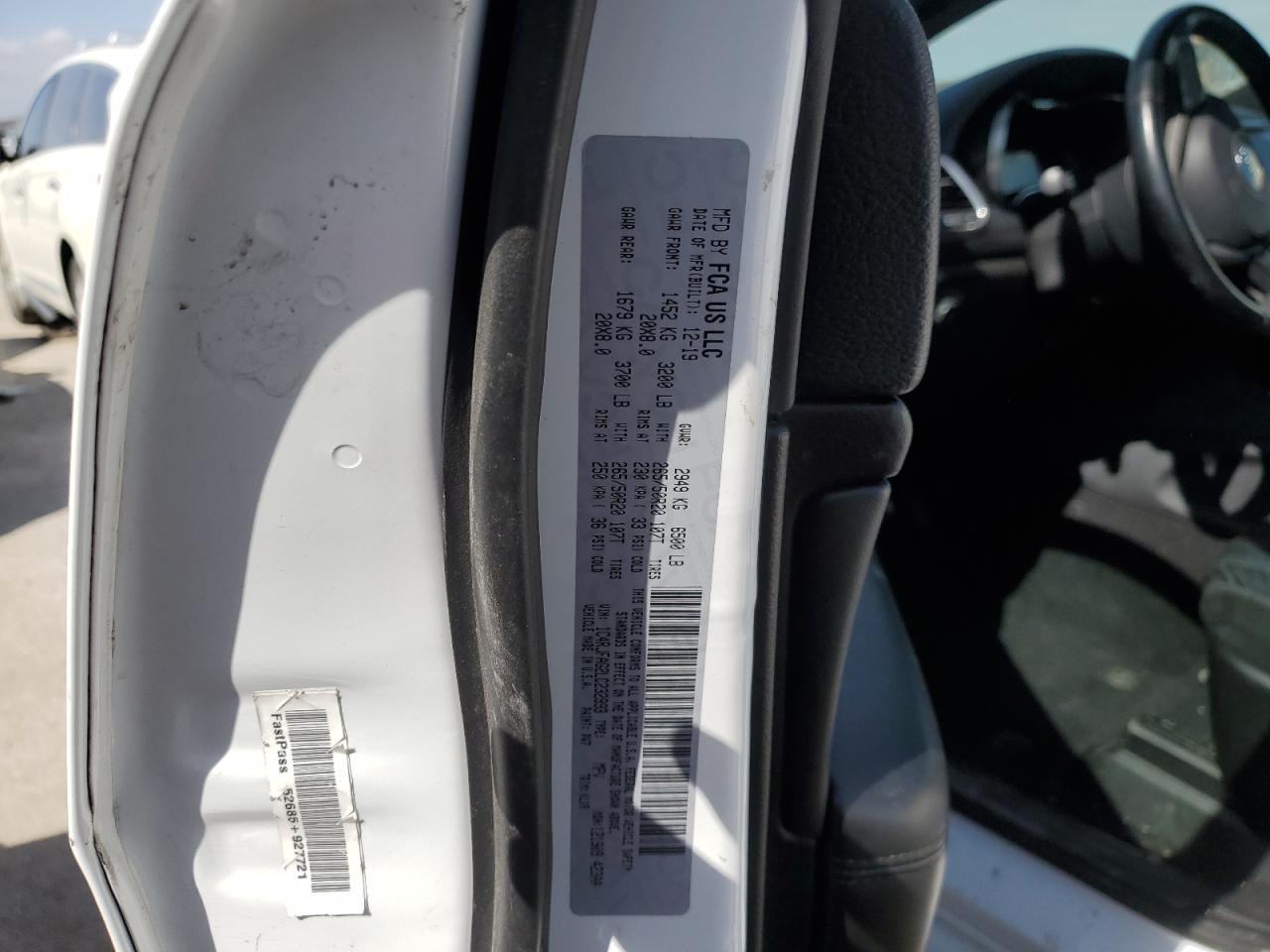 2020 Jeep Grand Cherokee VIN 1C4RJFAG2LC232993 Copart auction photo, front end / mechanical damage thumbnail 15