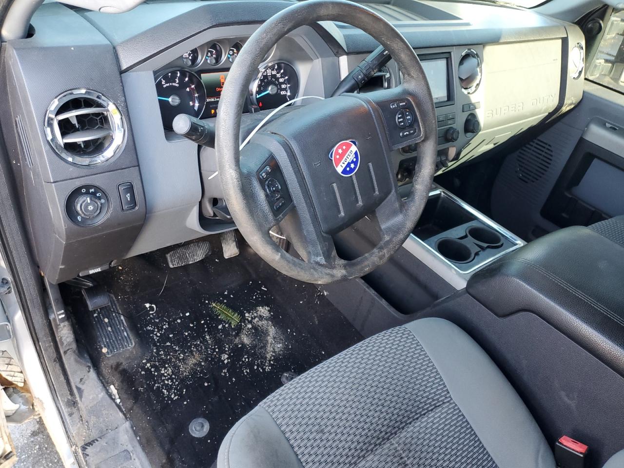 2015 Ford F250 VIN 1FT7W2BT0FEC85939 Copart auction photo, front end damage thumbnail 8
