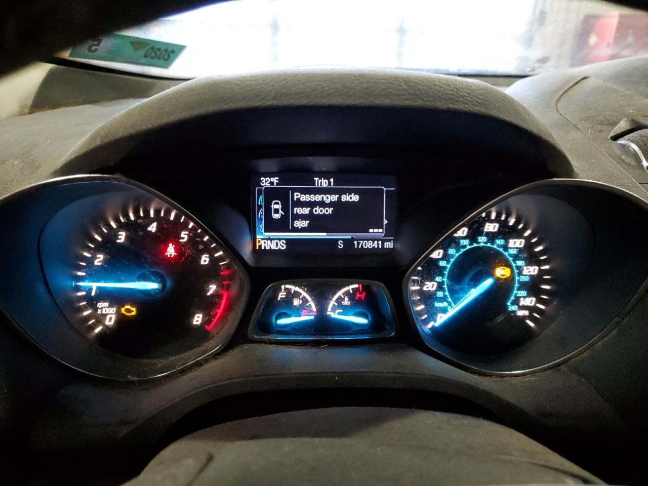 2014 Ford Escape VIN 1FMCU9G99EUD59899 Copart auction photo, front end / side damage thumbnail 9