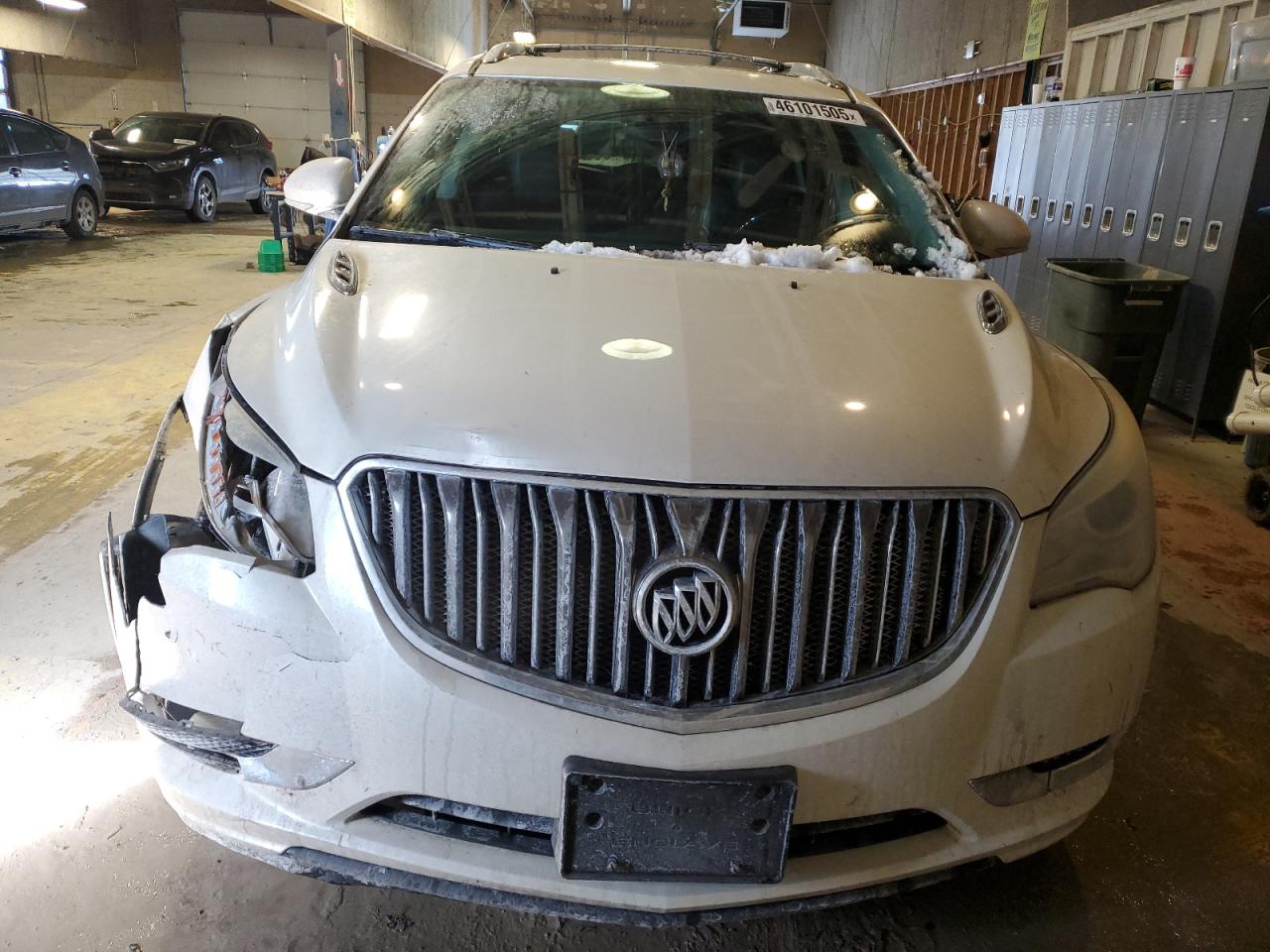 2015 Buick Enclave VIN 5GAKVCKD3FJ295434 Copart auction photo, front end / mechanical damage thumbnail 5