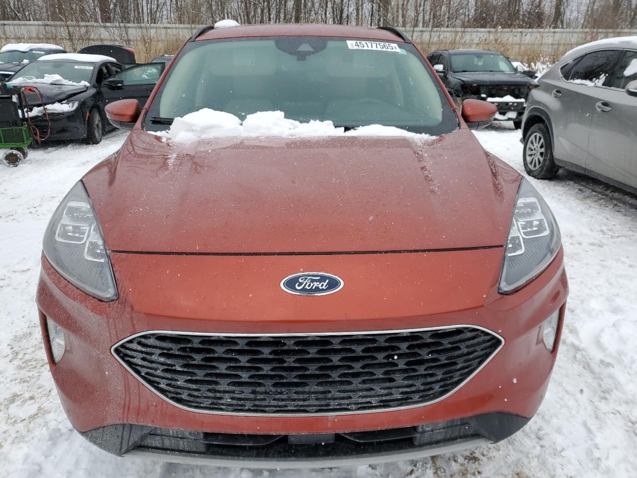2020 Ford Escape VIN 1FMCU9J94LUA53263 Copart auction photo, side / rear end damage thumbnail 5