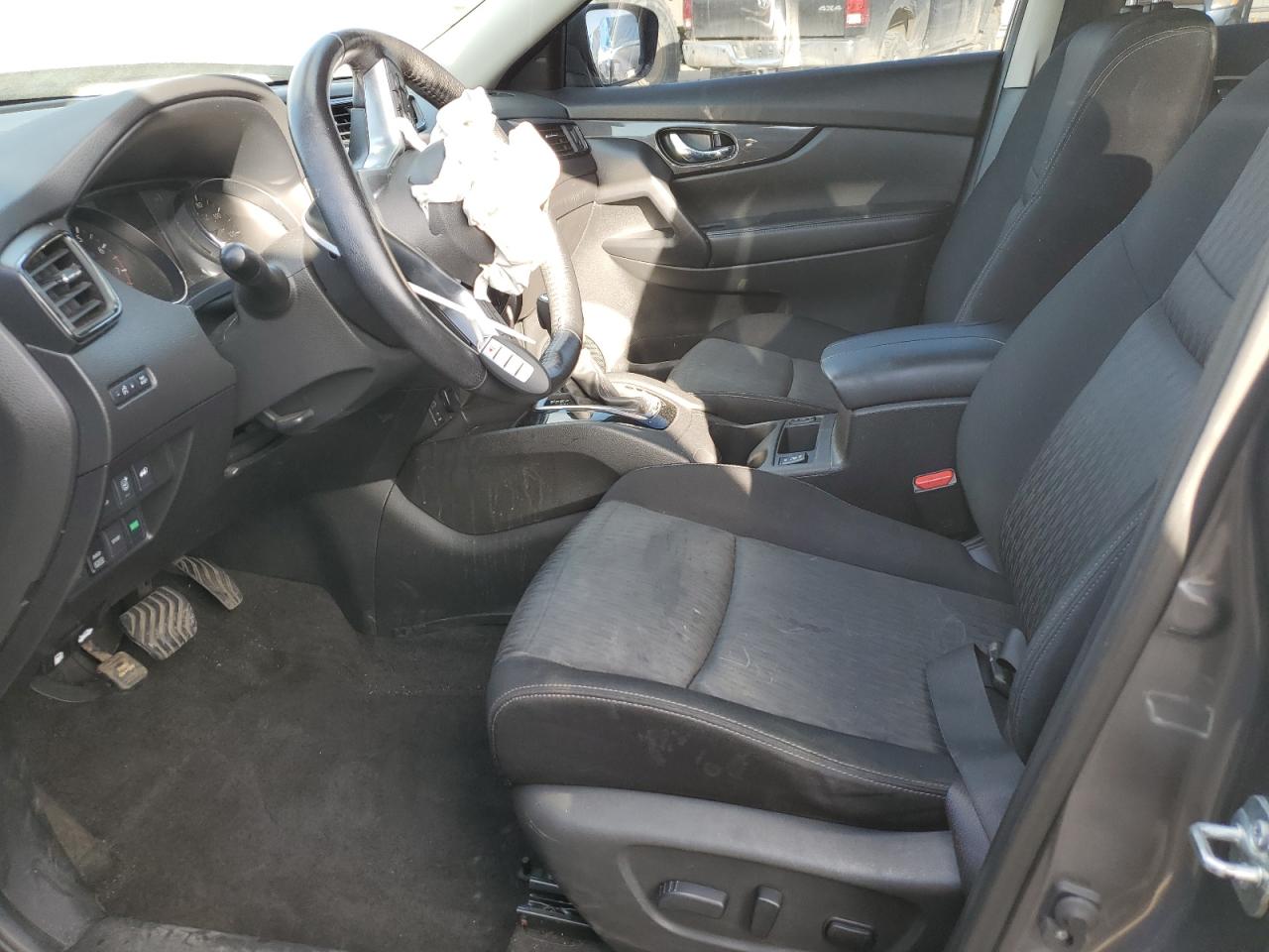 2017 Nissan Rogue VIN JN8AT2MV3HW277719 Copart auction photo, front end / side damage thumbnail 7