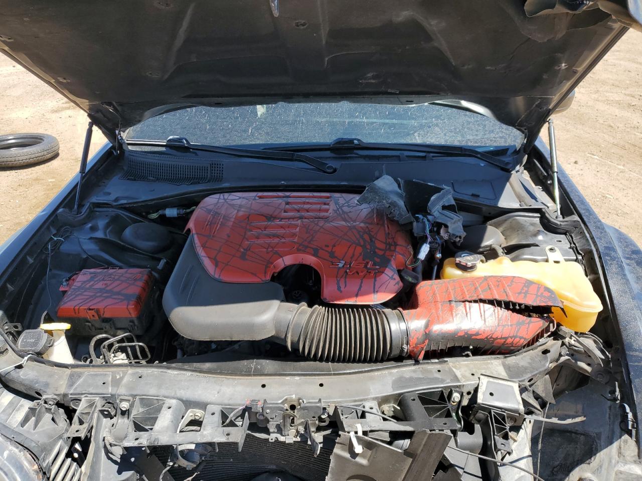 2014 Chrysler 300 VIN 2C3CCAJG0EH240503 Copart auction photo, front end damage thumbnail 11