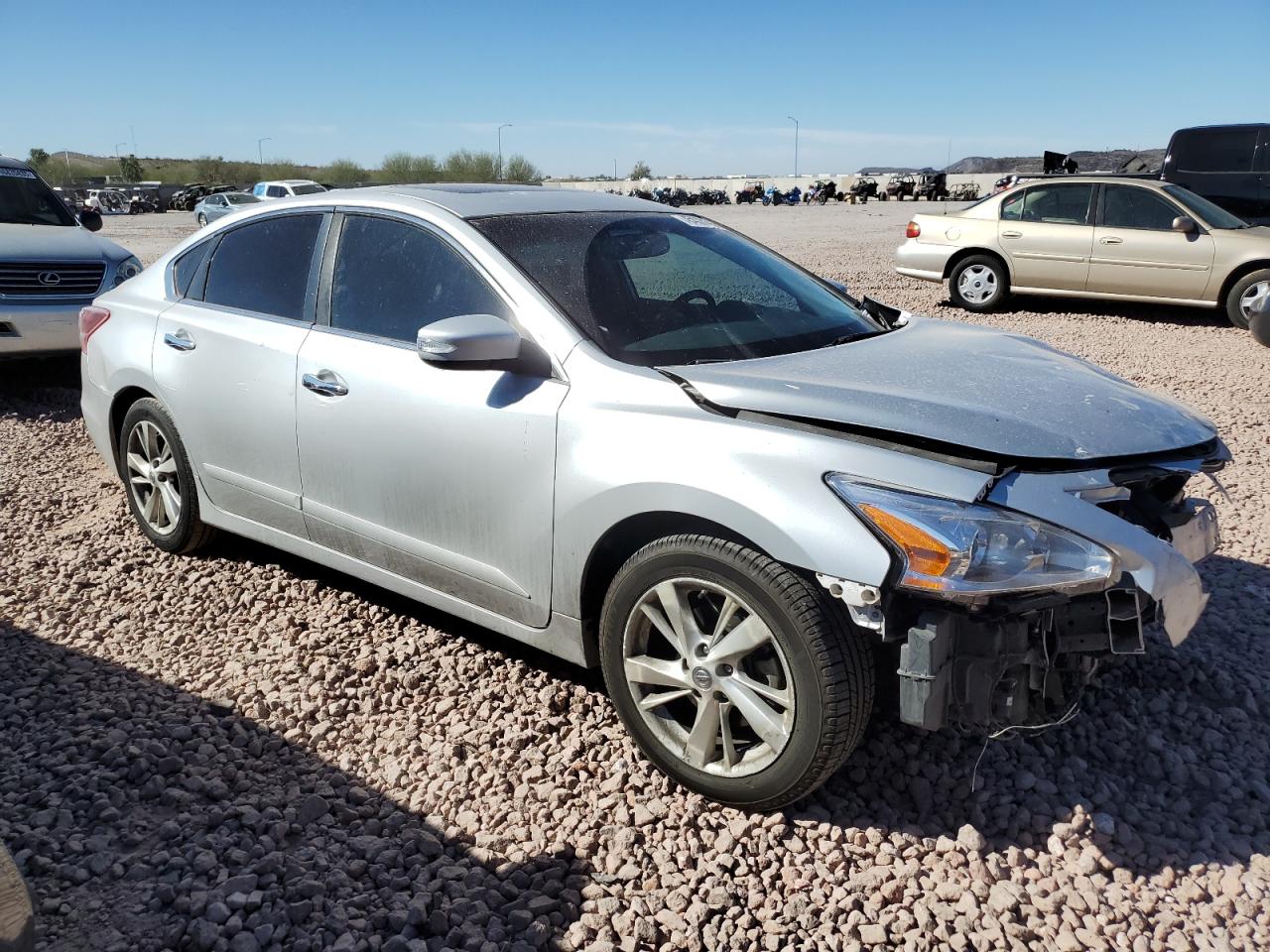 2013 Nissan Altima VIN 1N4AL3AP7DN401584 Copart auction photo, front end damage thumbnail 4