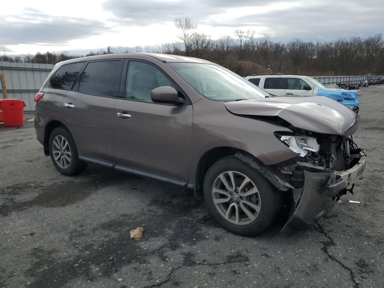 2013 Nissan Pathfinder VIN 5N1AR2MM7DC676478 Copart auction photo, front end damage thumbnail 4