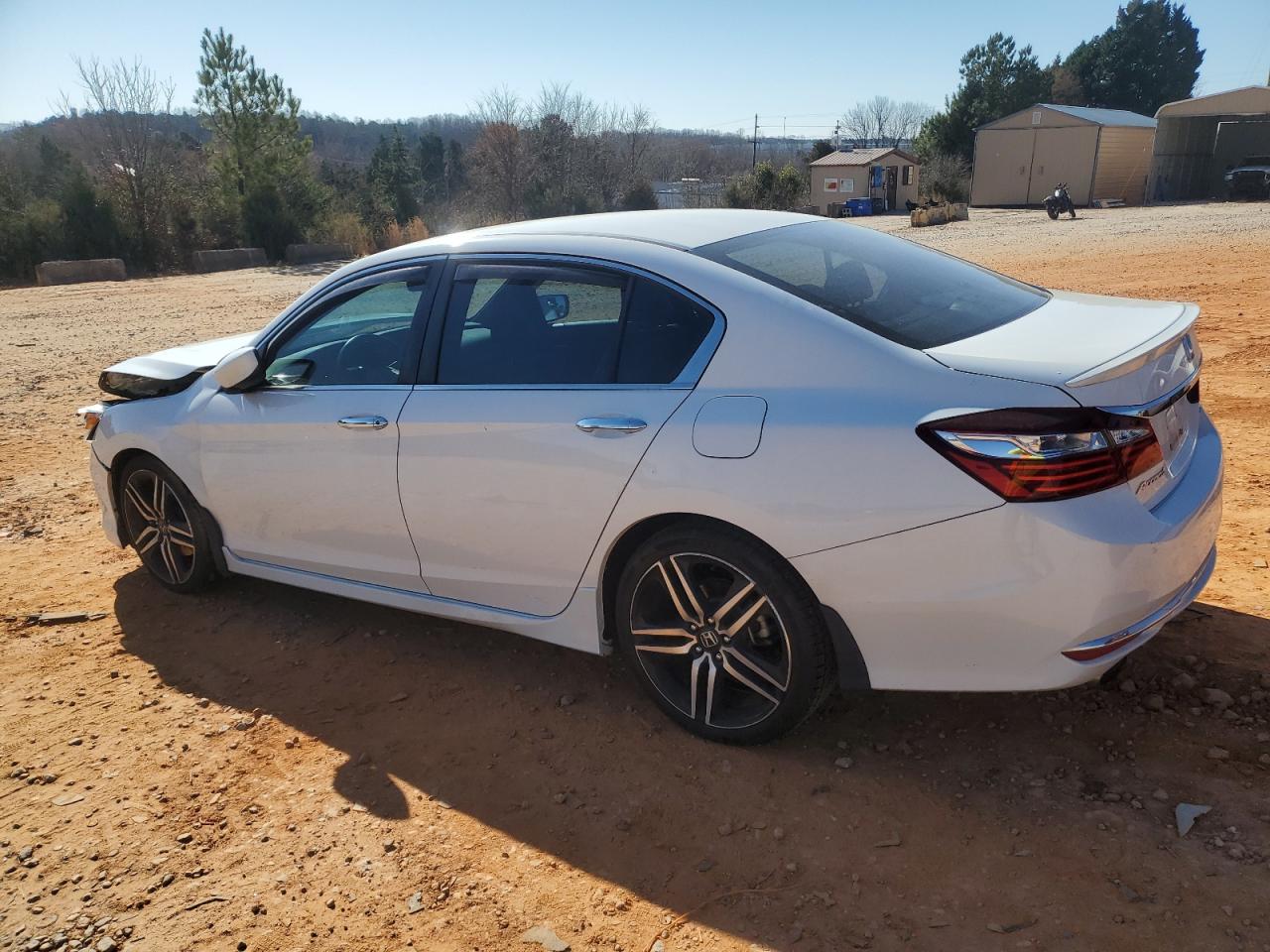 2016 Honda Accord VIN 1HGCR2F5XGA154643 Copart auction photo, front end damage thumbnail 2