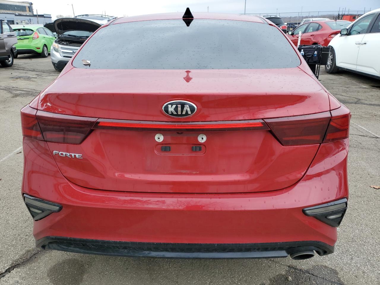 2021 KIA Forte VIN 3KPF24AD5ME410092 Copart auction photo, front end damage thumbnail 6
