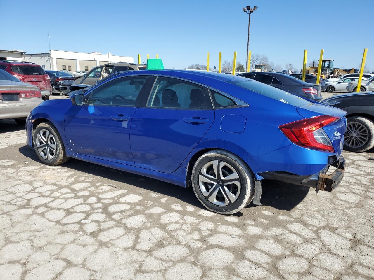 2016 Honda Civic VIN 19XFC2F55GE036221 Copart auction photo, rear end / minor dent/scratches damage thumbnail 2