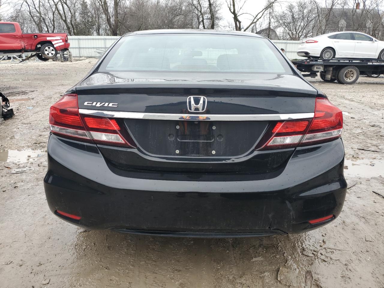 2013 Honda Civic VIN 2HGFB2F51DH585807 Copart auction photo, front end damage thumbnail 6