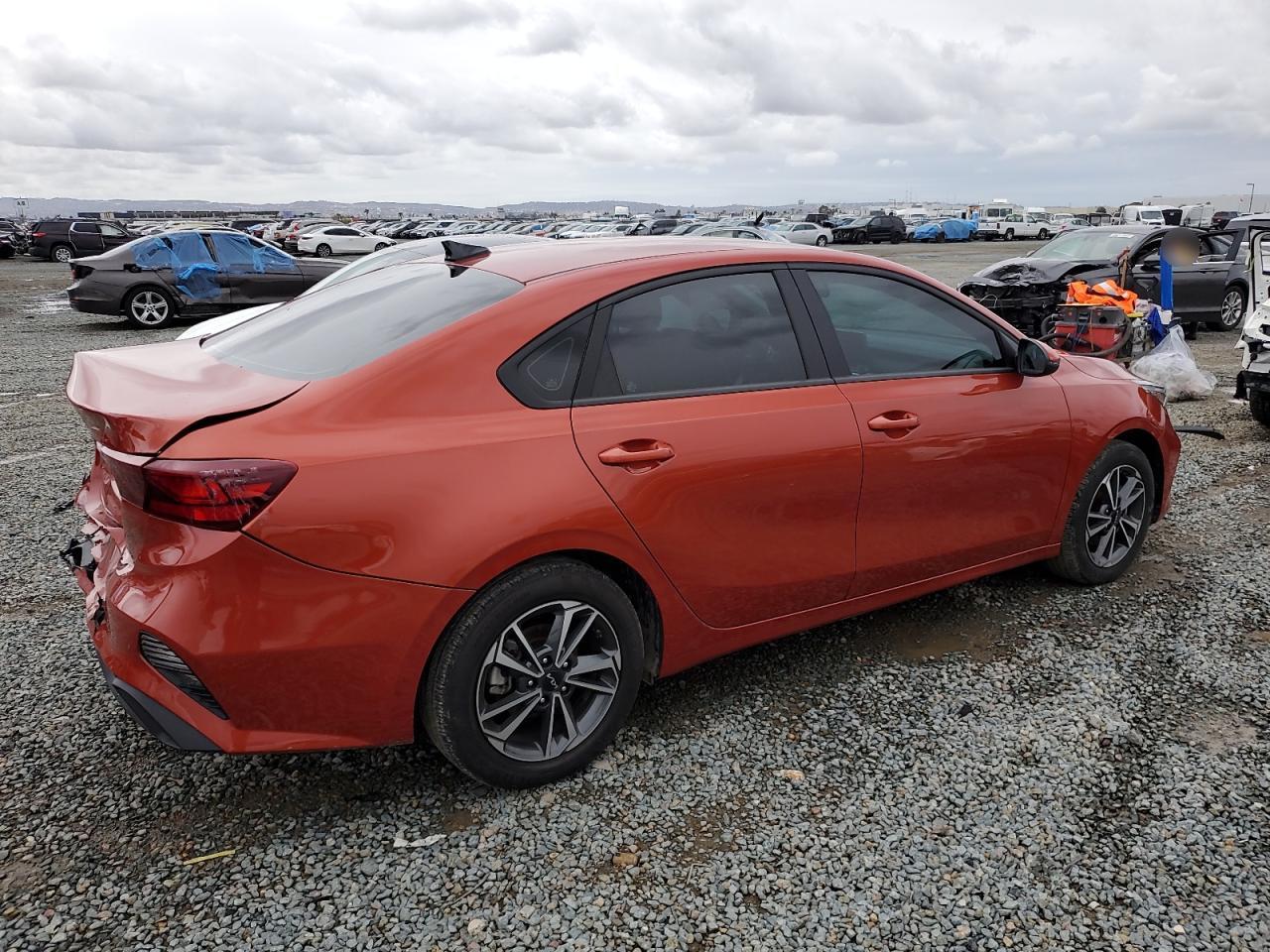 2023 KIA Forte VIN 3KPF24AD5PE598066 Copart auction photo, rear end damage thumbnail 3
