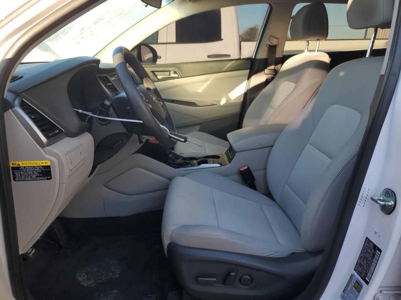 2017 Hyundai Tucson VIN KM8J3CA49HU346871 Copart auction photo, rear end damage thumbnail 7