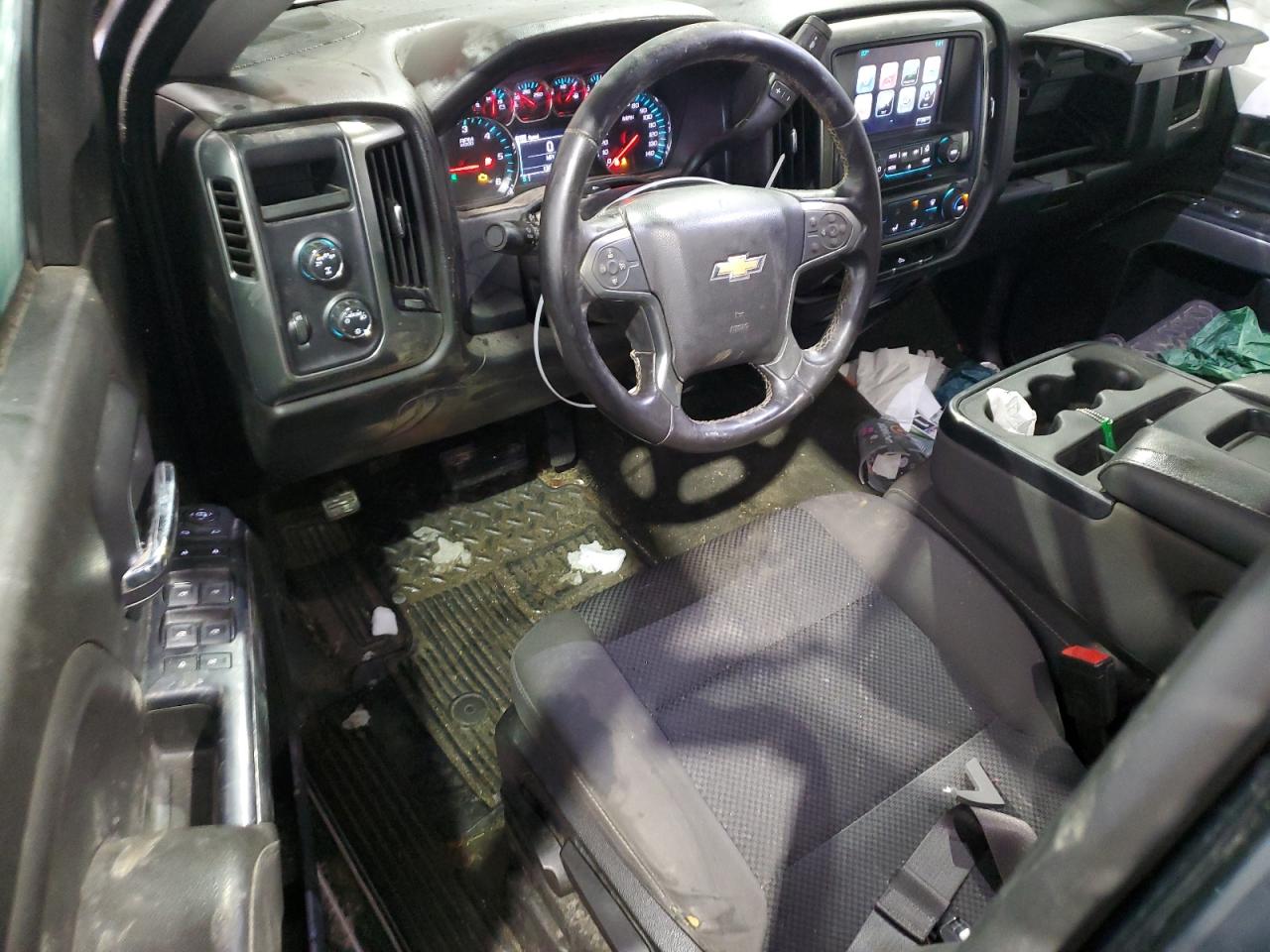 2018 Chevrolet Silverado VIN 1GCVKRECXJZ194413 Copart auction photo, rollover damage thumbnail 8