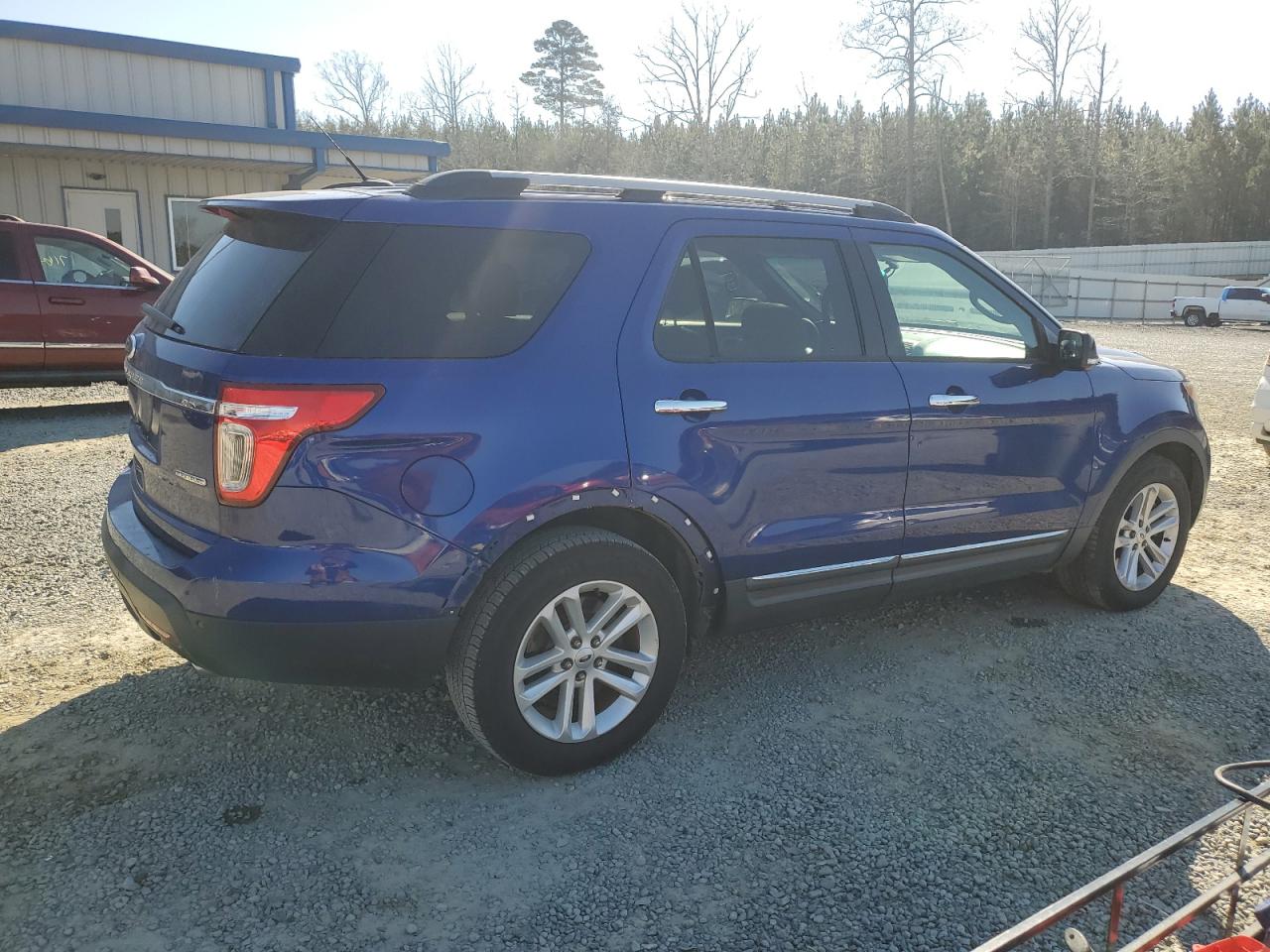 2015 Ford Explorer VIN 1FM5K7D81FGC21529 Copart auction photo, side damage thumbnail 3