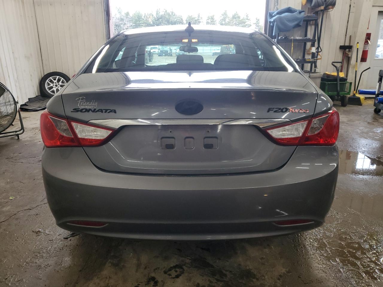 2013 Hyundai Sonata VIN 5NPEB4AC6DH654171 Copart auction photo, vandalism / front end damage thumbnail 6
