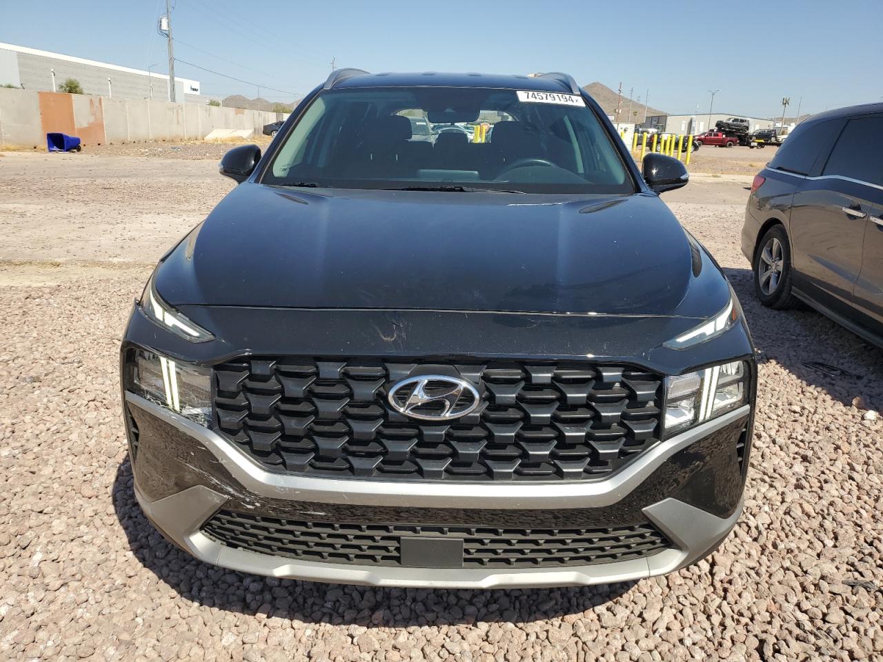 2023 Hyundai Santa Fe VIN 5NMS24AJ2PH500561 Copart auction photo, rear end / front end damage thumbnail 5