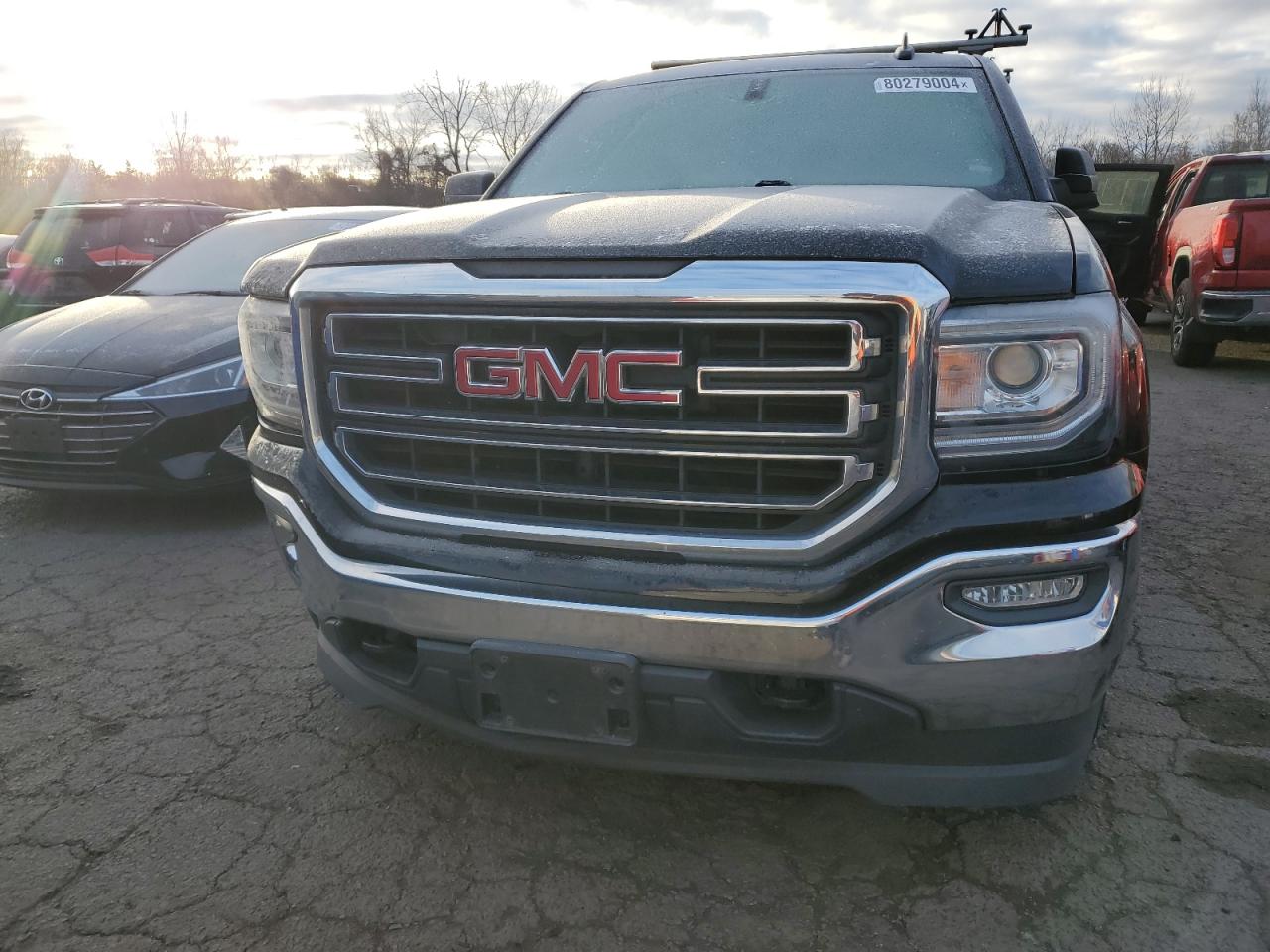 2017 GMC Sierra VIN 1GTV2MEH3HZ286505 Copart auction photo, side damage thumbnail 5
