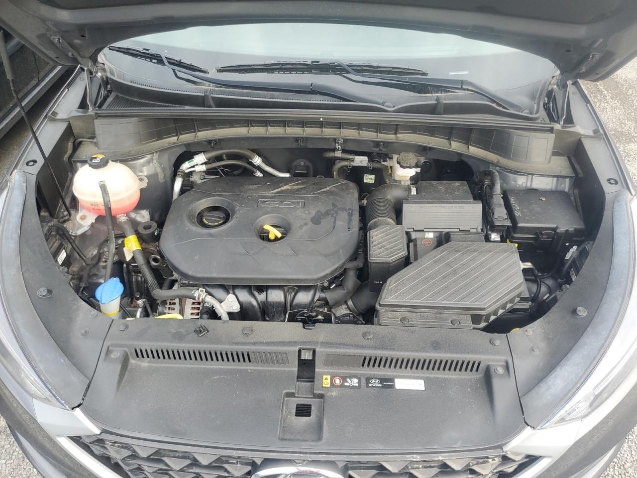 2021 Hyundai Tucson VIN KM8J3CA4XMU351216 Copart auction photo, side damage thumbnail 12