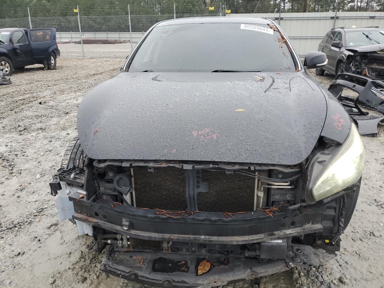 2015 Infiniti Q70 VIN JN1BY1PR8FM831505 Copart auction photo, front end / minor dent/scratches damage thumbnail 5