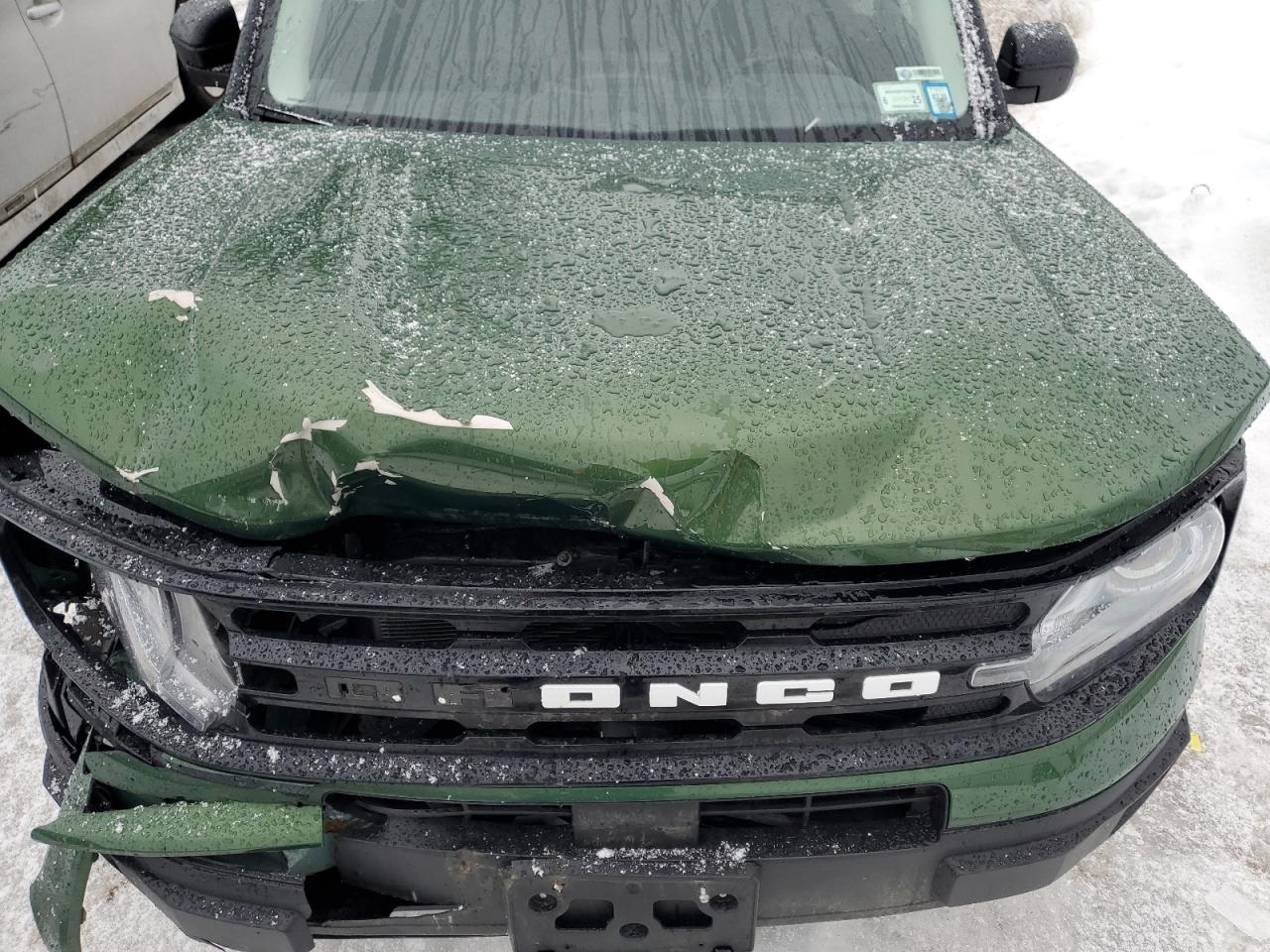 2023 Ford Bronco VIN 3FMCR9C66PRD57129 Copart auction photo, all over damage thumbnail 12