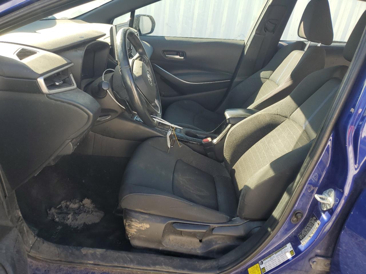 2020 Toyota Corolla VIN 5YFS4RCE5LP052971 Copart auction photo, side damage thumbnail 7