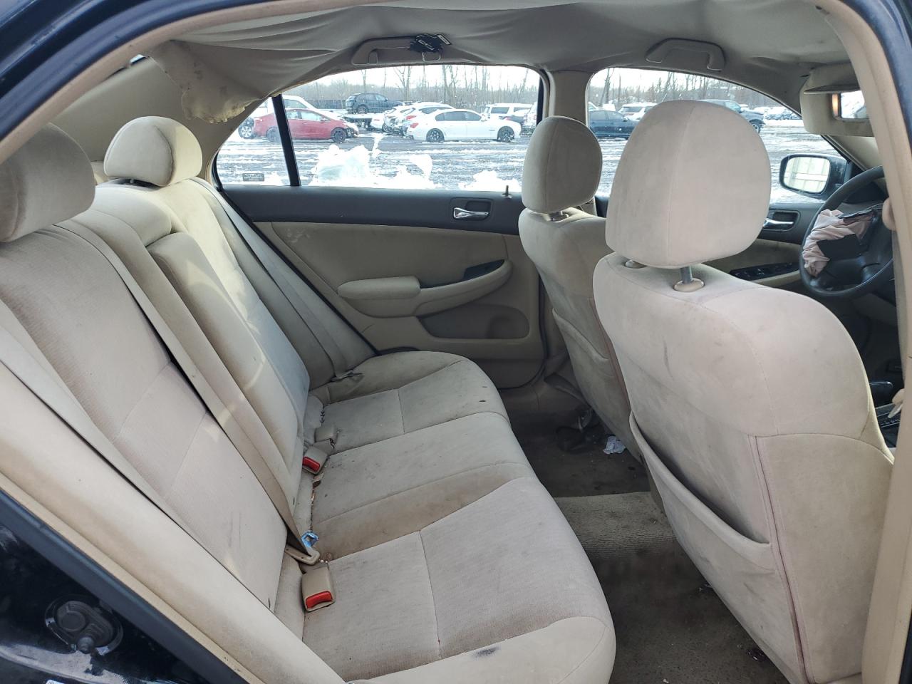 2004 Honda Accord VIN 1HGCM563X4A142261 Copart auction photo, front end / minor dent/scratches damage thumbnail 11