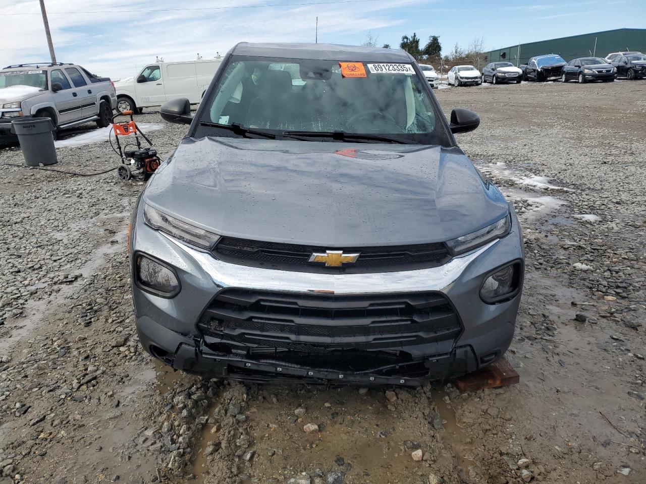 2021 Chevrolet TrailBlazer VIN KL79MMS22MB176170 Copart auction photo, all over damage thumbnail 5