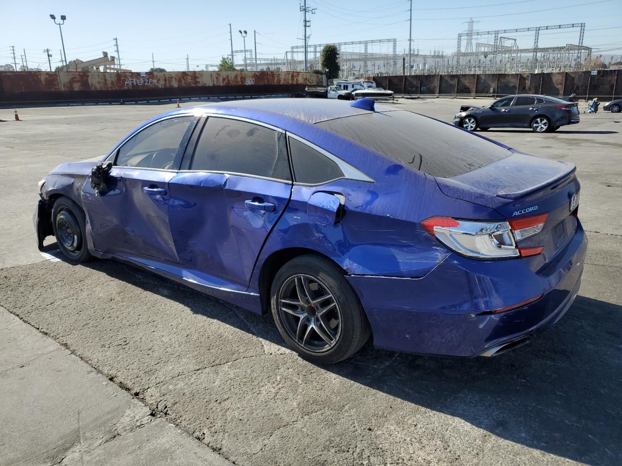 2018 Honda Accord VIN 1HGCV1F3XJA238764 Copart auction photo, all over damage thumbnail 2