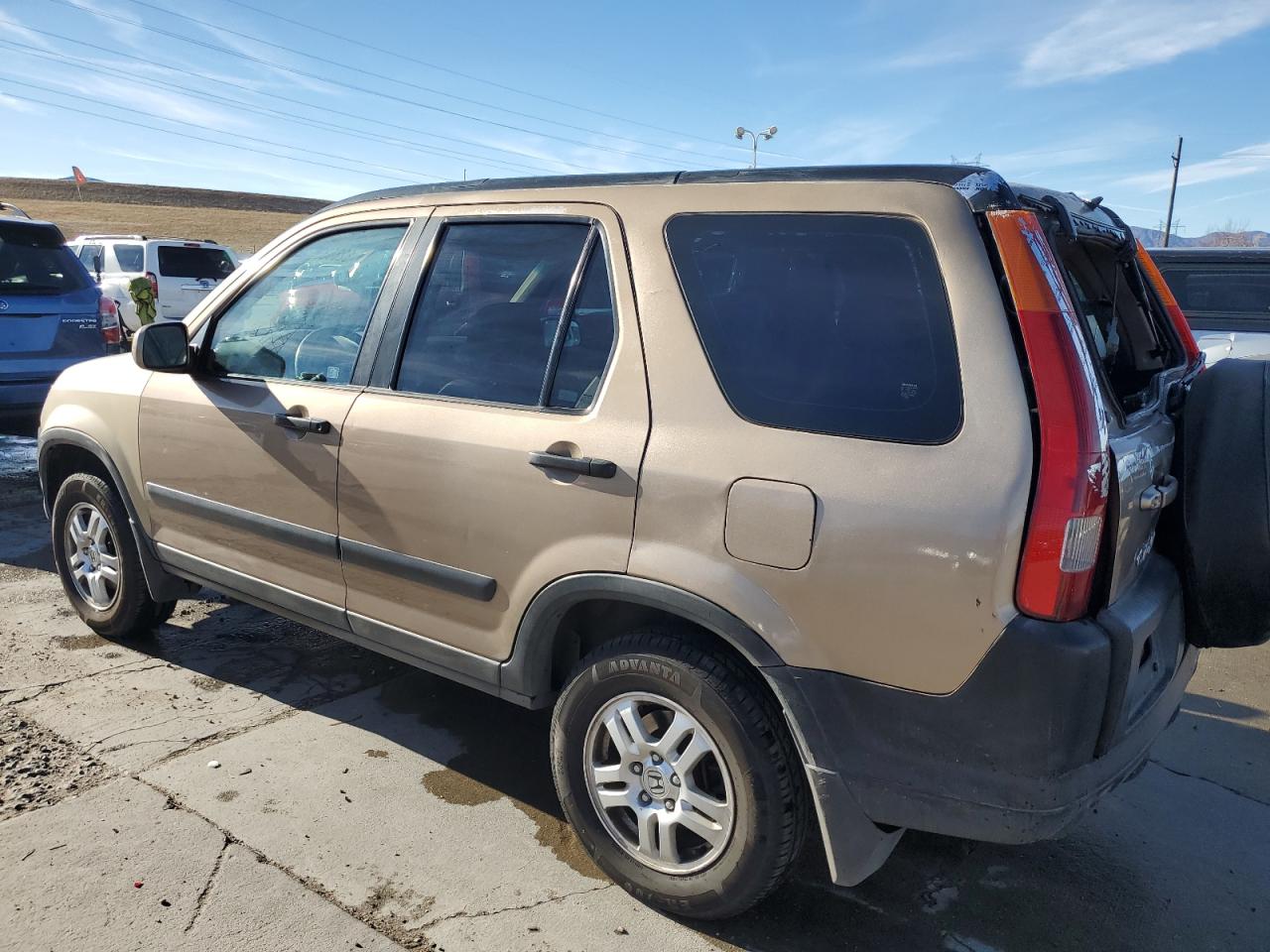 2003 Honda CR-V VIN SHSRD78863U103520 Copart auction photo, rear end / front end damage thumbnail 2