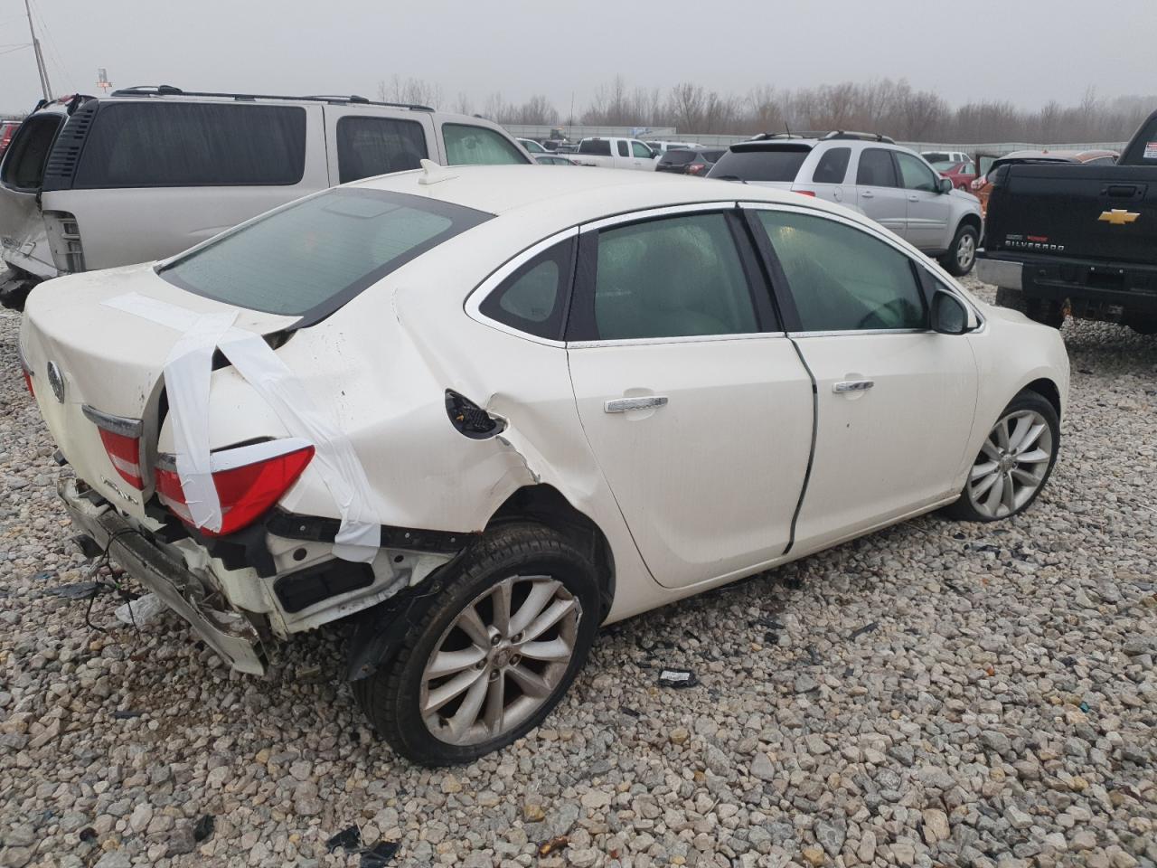 2013 Buick Verano VIN 1G4PP5SK2D4107020 Copart auction photo, rear end damage thumbnail 3